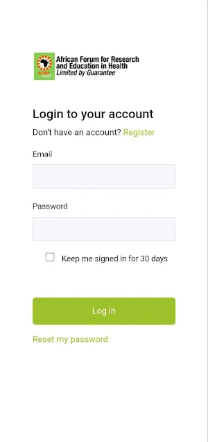 AFREhealth Screenshot 3