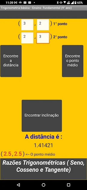Trigonometria básica - 9° ano Screenshot 2