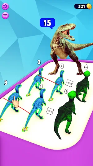 Dinosaur Merge Battle Fight Screenshot 3