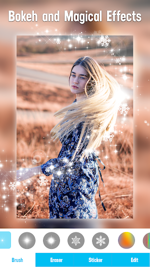 3D Glitter Effect - Glitter Photo Editor Screenshot 0