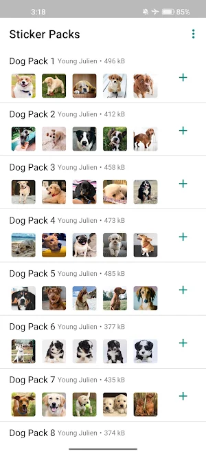 Dog Stickers Screenshot 0