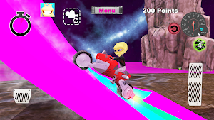 Bike Future Race Alien World by Kaufcom Screenshot 0