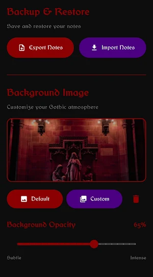Gothic Notes: Notes for Goths Screenshot 3