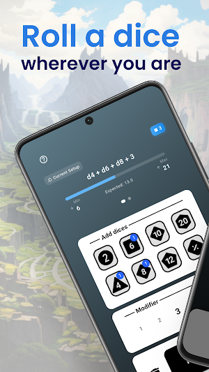 RPG Dice Roller - Dice for D&D Screenshot 0