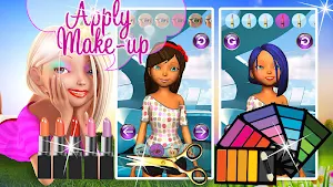 Princess 3D Salon - Girl Star Screenshot 2