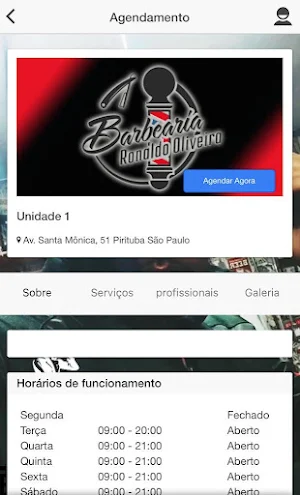 Barbearia Ronaldo Oliveira Screenshot 1