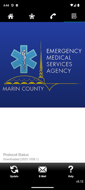 Marin County EMS Screenshot 1