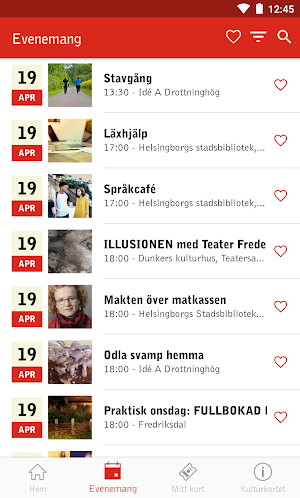 Kulturkortet i Helsingborg Screenshot 1