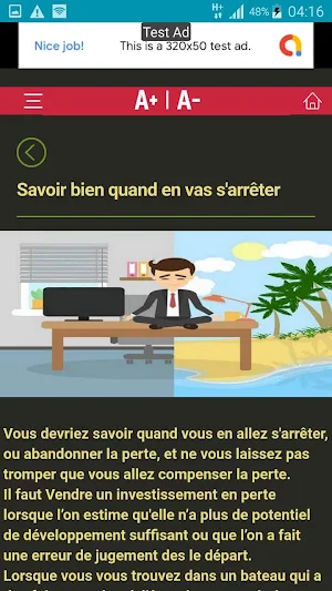 Devenir entrepreneur réussi et un bon investisseur Screenshot 3