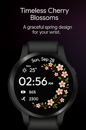 Cherry Blossom WatchFace Screenshot 3