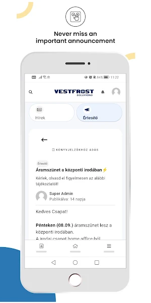VestfrostIN Screenshot 2