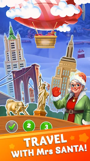 Christmas Adventure 3: Match-3 Screenshot 2
