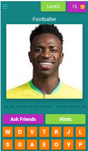 Guess Brasil Footballer Trivia Screenshot 3