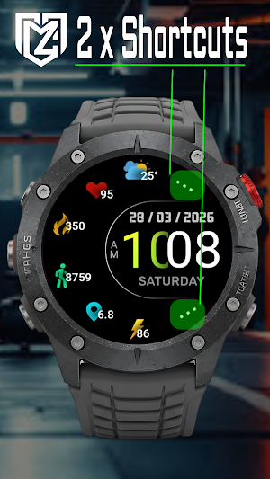 Digital Watch Face Screenshot 1