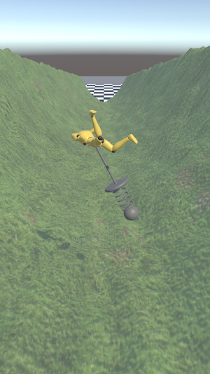 Pogo Stick Downhill Screenshot 0