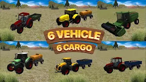 Real 3D Farm Tractor Game 2023 Screenshot 0