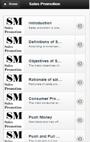 Sales promotion Screenshot 0