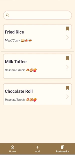Recipe Notebook Screenshot 3
