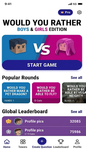 Would You Rather Boys & Girls Screenshot 0