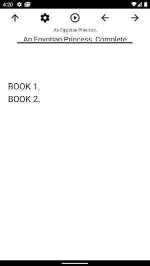 Book, An Egyptian Princess, Co Screenshot 0