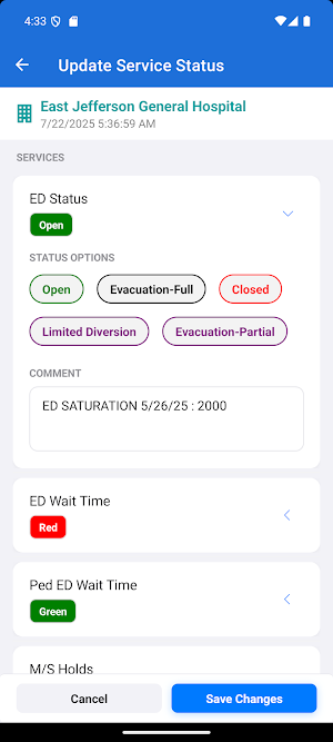 QA ESF8 Portal Screenshot 3