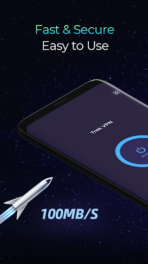 Trek VPN - VPN Proxy Server, Fast & Secure Screenshot 0