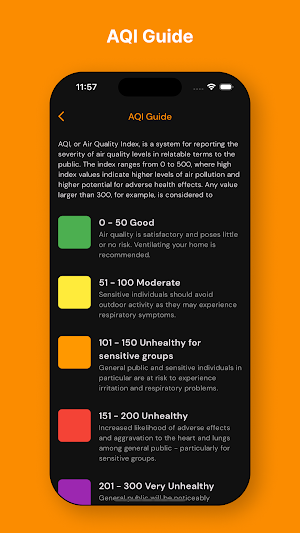 Air Quality Index Screenshot 2
