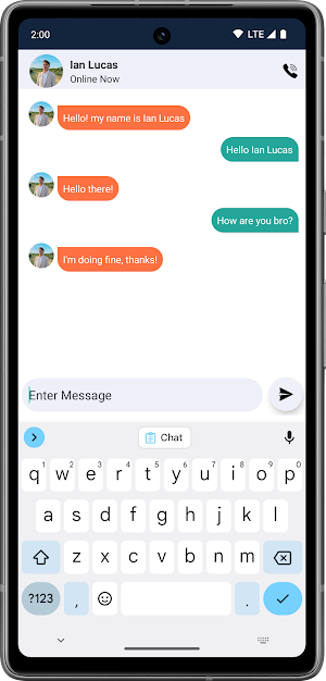 Ian Lucas Fake Call Video Chat Screenshot 2