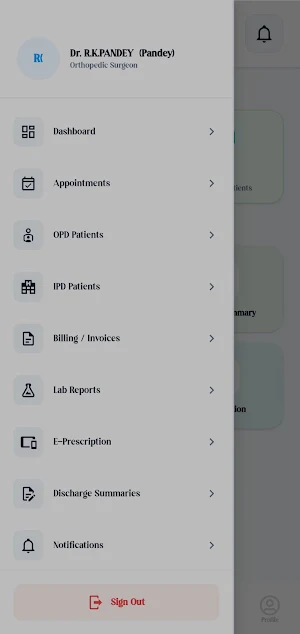 RNPH DoctorApp Screenshot 3