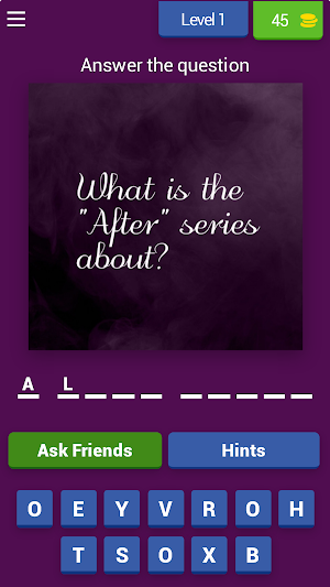 After Movies Extra QUIZ Screenshot 0