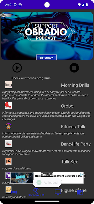 fitness_talkshow Screenshot 2