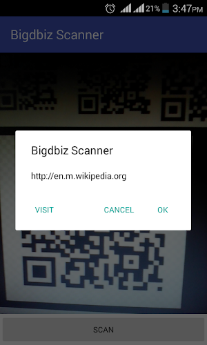Bigdbiz Scanner Screenshot 1