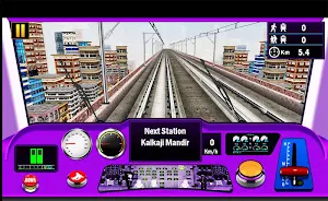 Indian Metro Train Simulator Screenshot 2