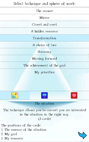 Metaphorical cards: Prism Screenshot 2