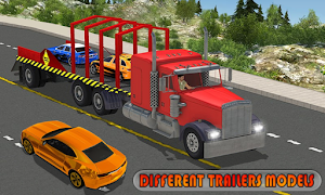 Cars Transport Trailer : cars transporter 2020 Screenshot 2