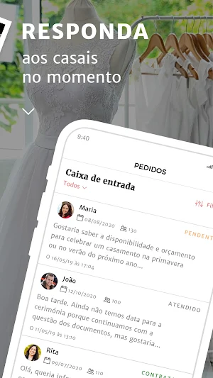 Casamentos.pt para empresas Screenshot 2