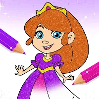 Glitter Coloring Games