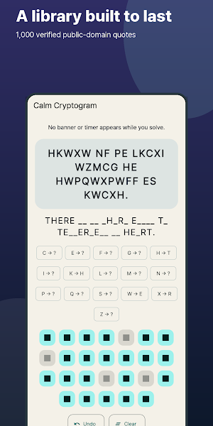 Calm Cryptogram Screenshot 3