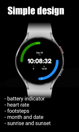 Simple Digital Watch Face Screenshot 3