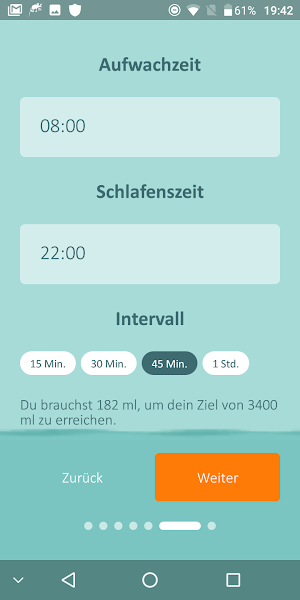 Trinken Erinnerung Wasser Screenshot 3