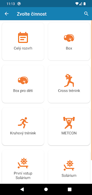 FITNESS KLÁNOVICE Screenshot 3