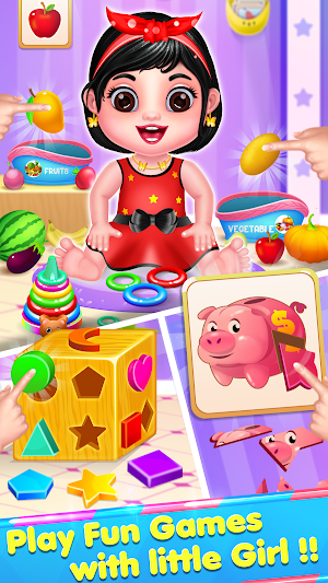Cute Girl Daycare & Dress up 2 Screenshot 1