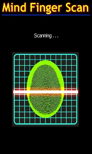 Mind Finger Scan Screenshot 1