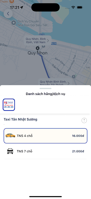 Taxi Tân Nhật Sương Screenshot 3