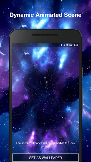 Deep Space 3d Live Wallpaper Screenshot 1