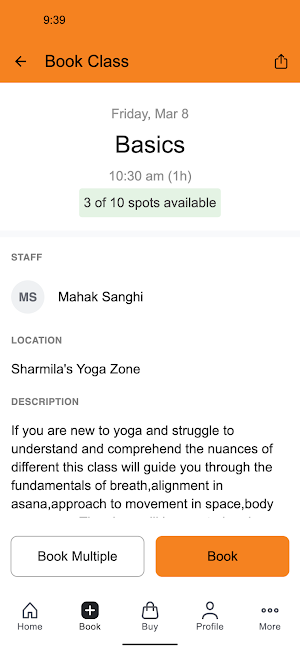 Sharmila's Yoga Zone Screenshot 2