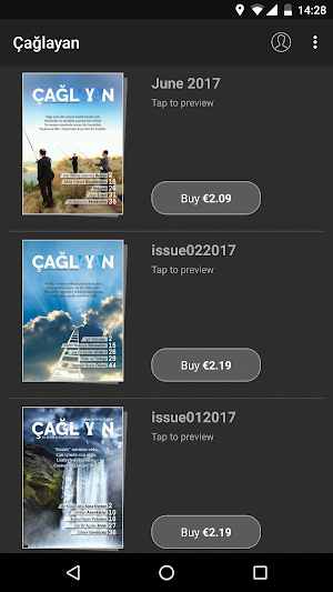 Çağlayan Dergisi Screenshot 1