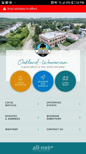 Oakland-Wawanesa Screenshot 1
