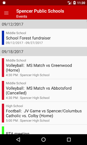 Spencer Public Schools Screenshot 2