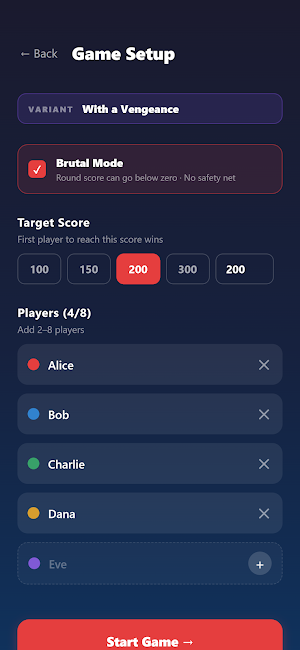 Score Keeper for Flip 7 Screenshot 0